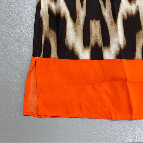 Chico's Chic Ocelot Lola Top Shirt Blouse Animal - Picture 3 of 9